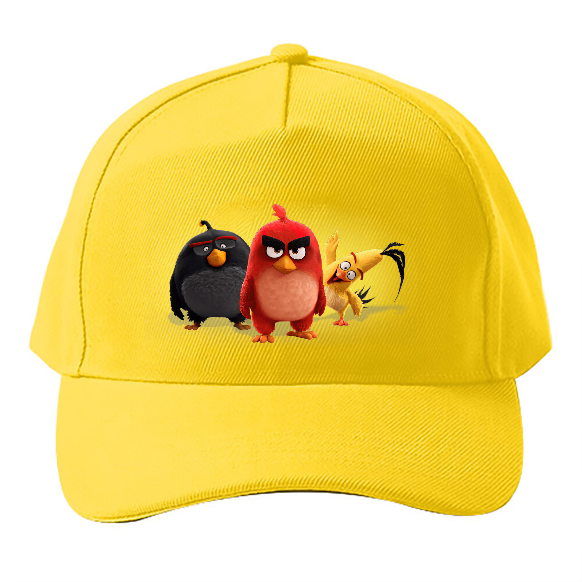 （画像用） Angry Birds アングリーバード ベースボールキャップ 綿100％ 男女兼用 帽子 スポーツ